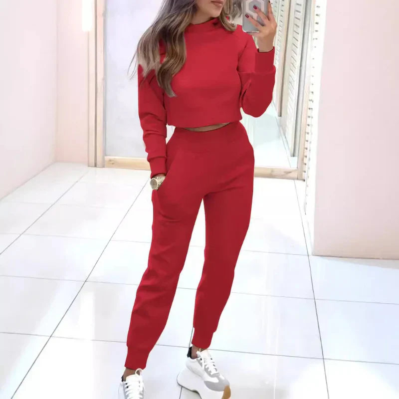 Comfortable Women's Two-Piece Tracksuit