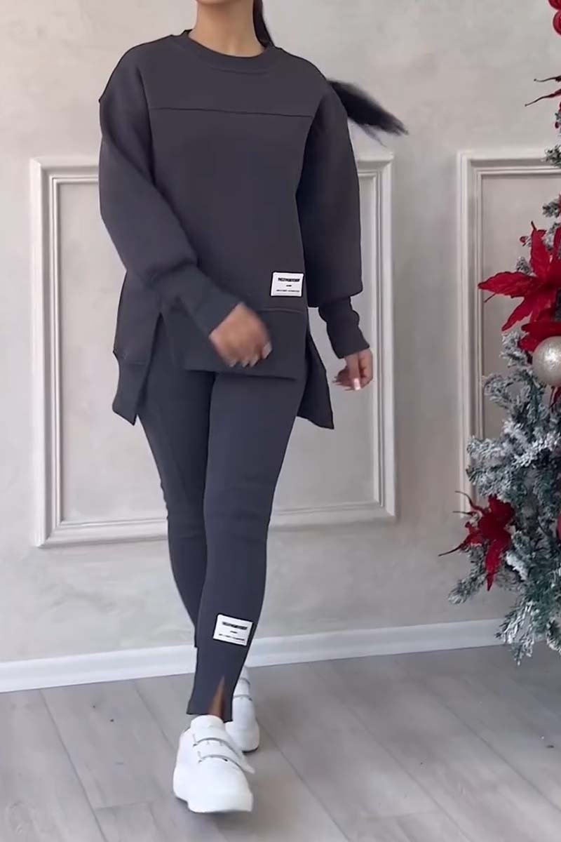 Oversized Dames tracksuit Set