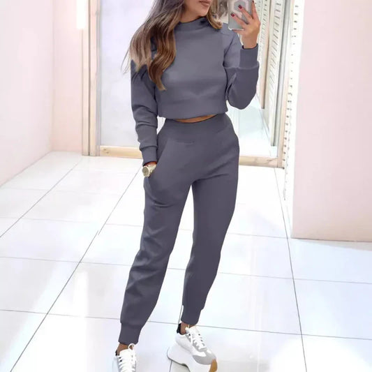 Comfortable Women's Two-Piece Tracksuit