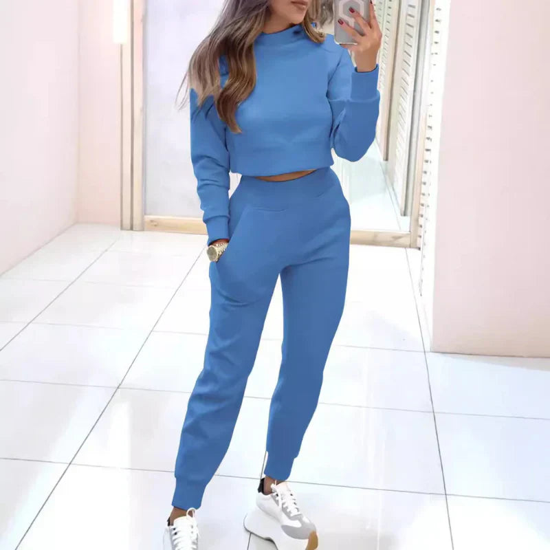 Comfortable Women's Two-Piece Tracksuit