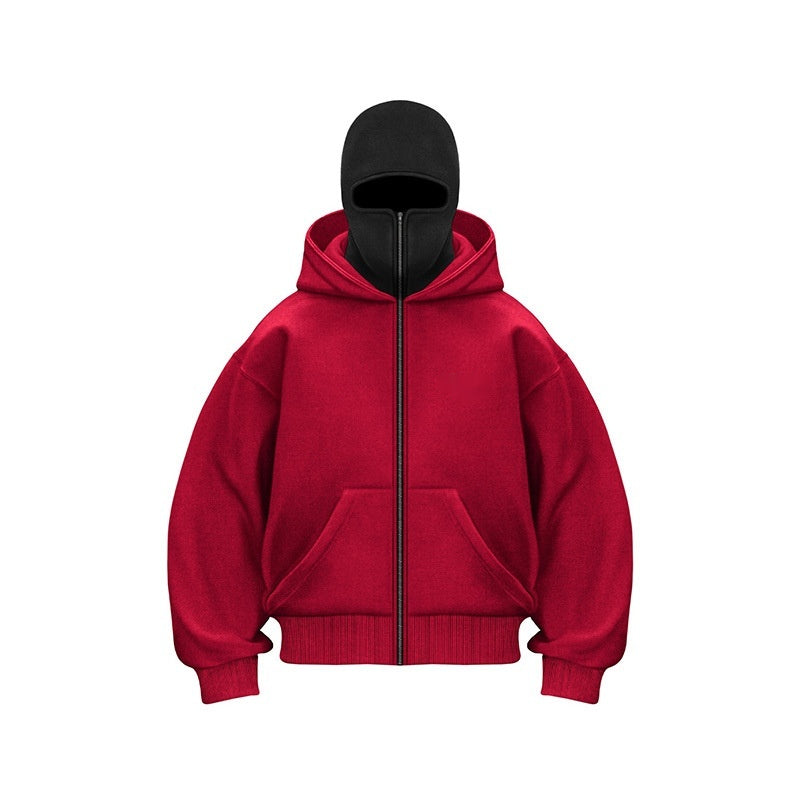 Premium NoFace Hoodie Heren