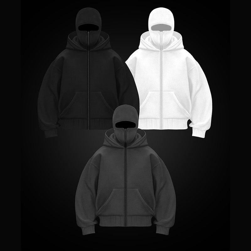 Premium NoFace Hoodie Heren