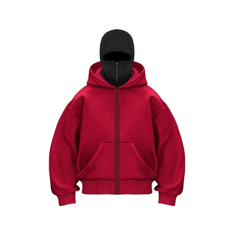 Premium NoFace Hoodie Heren